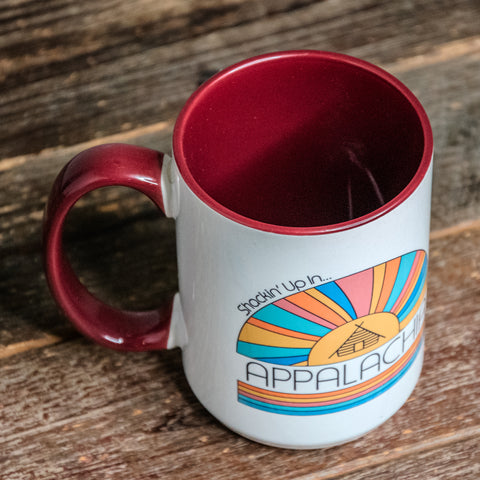 Large Mug | Shackin' up in Appalachia | Camp Blue
