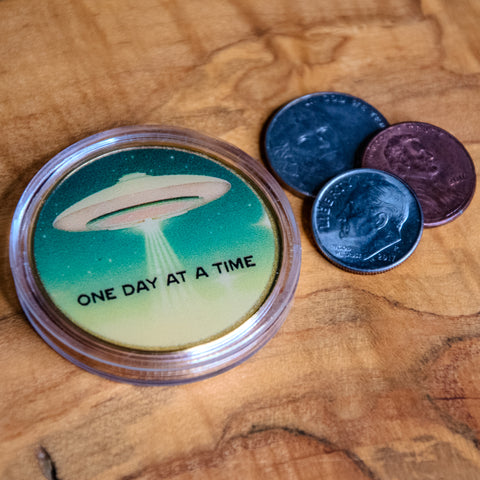 Challenge Coin | Recovery Coin | Glum Lot Press | Life on life's terms