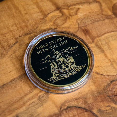 Challenge Coin | Recovery Coin | Glum Lot Press | Hold Steady