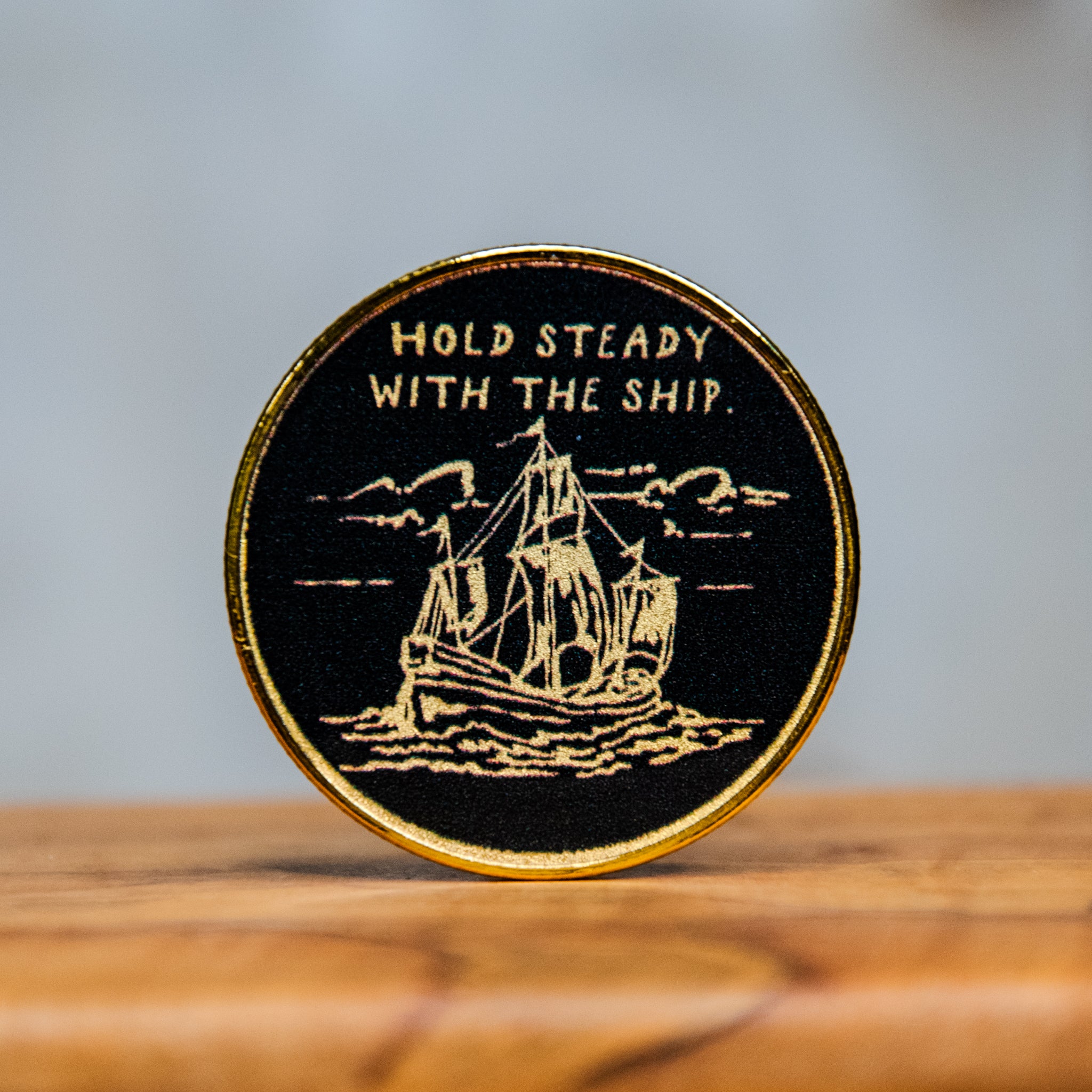 Challenge Coin | Recovery Coin | Glum Lot Press | Hold Steady