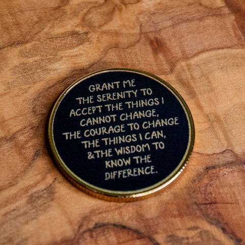 Challenge Coin | Recovery Coin | Glum Lot Press | Hold Steady