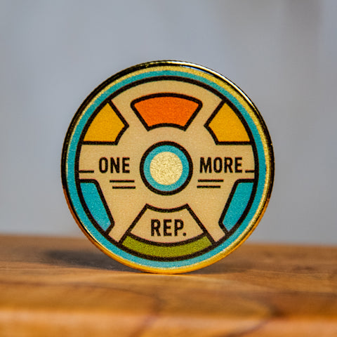Challenge Coin | Affirmation Coin | Glum Lot Press | One More Rep
