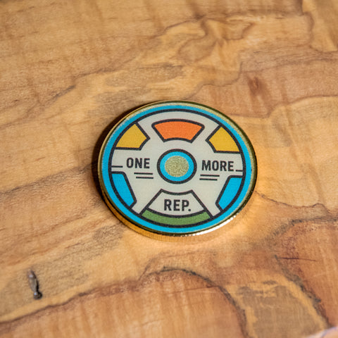Challenge Coin | Affirmation Coin | Glum Lot Press | One More Rep