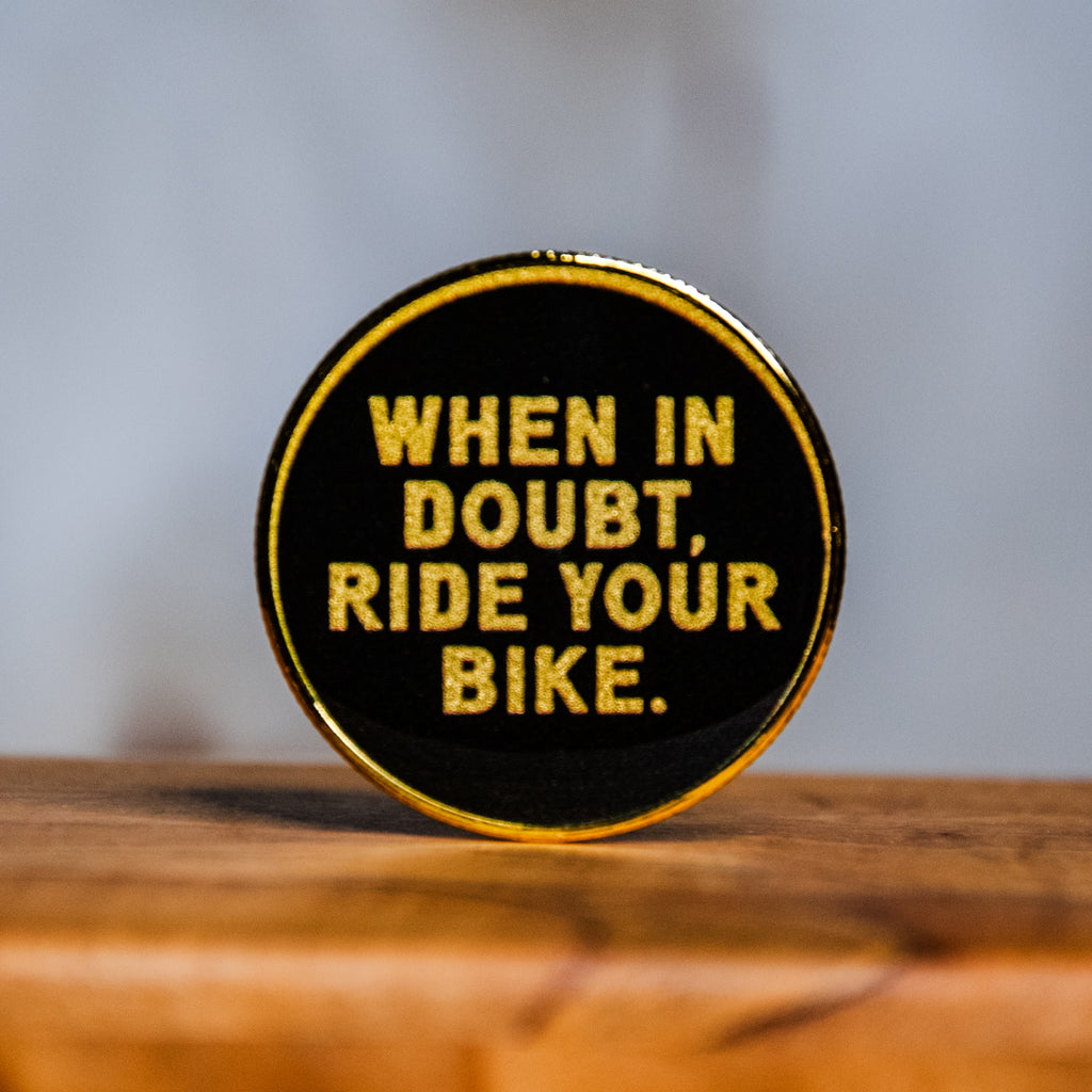 Challenge Coin | Affirmation Coin | Glum Lot Press | Ride On