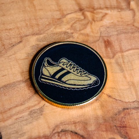 Challenge Coin | Affirmation Coin | Glum Lot Press | Miles Earned