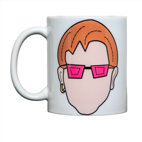 The Icon Series Mugs | Coffee Cup | Hand printed original artwork mugs | Elton