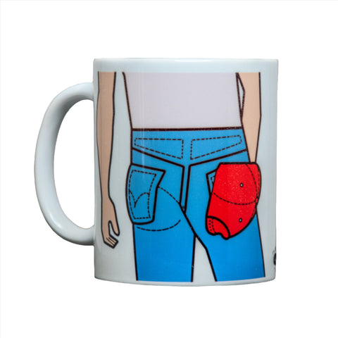 The Icon Series Mugs | Coffee Cup | Hand printed original artwork mugs | Bruce