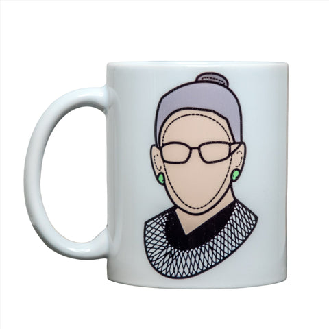 The Icon Series Mugs | Coffee Cup | Hand printed original artwork mugs | RBG