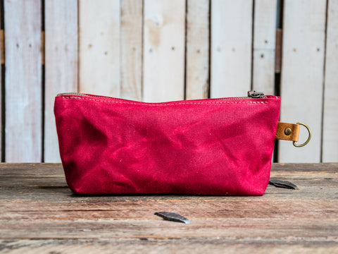 NEW Waxed Canvas | The School Pouch | Icon Collection | ZIGGY