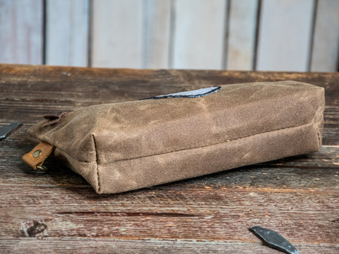 NEW Waxed Canvas | The School Pouch | Icon Collection | JERRY