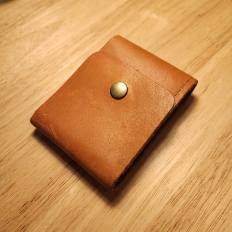 Last Chance Sale | The IN Blue Leather Billfold Wallet