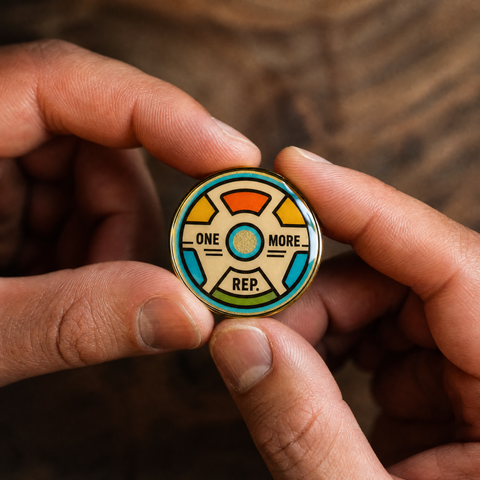 Challenge Coin | Affirmation Coin | Glum Lot Press | One More Rep