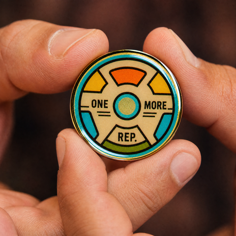 Challenge Coin | Affirmation Coin | Glum Lot Press | One More Rep