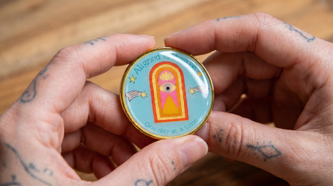 Challenge Coin | Recovery Coin | Glum Lot Press | Awake & Aligned