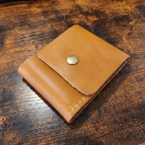 Last Chance Sale | The IN Blue Leather Billfold Wallet