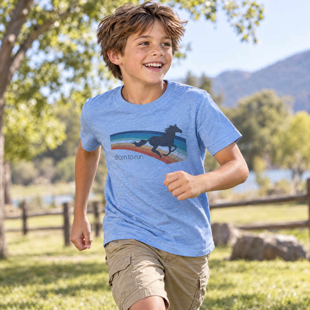 Born To Run | Kids Graphic T-Shirt