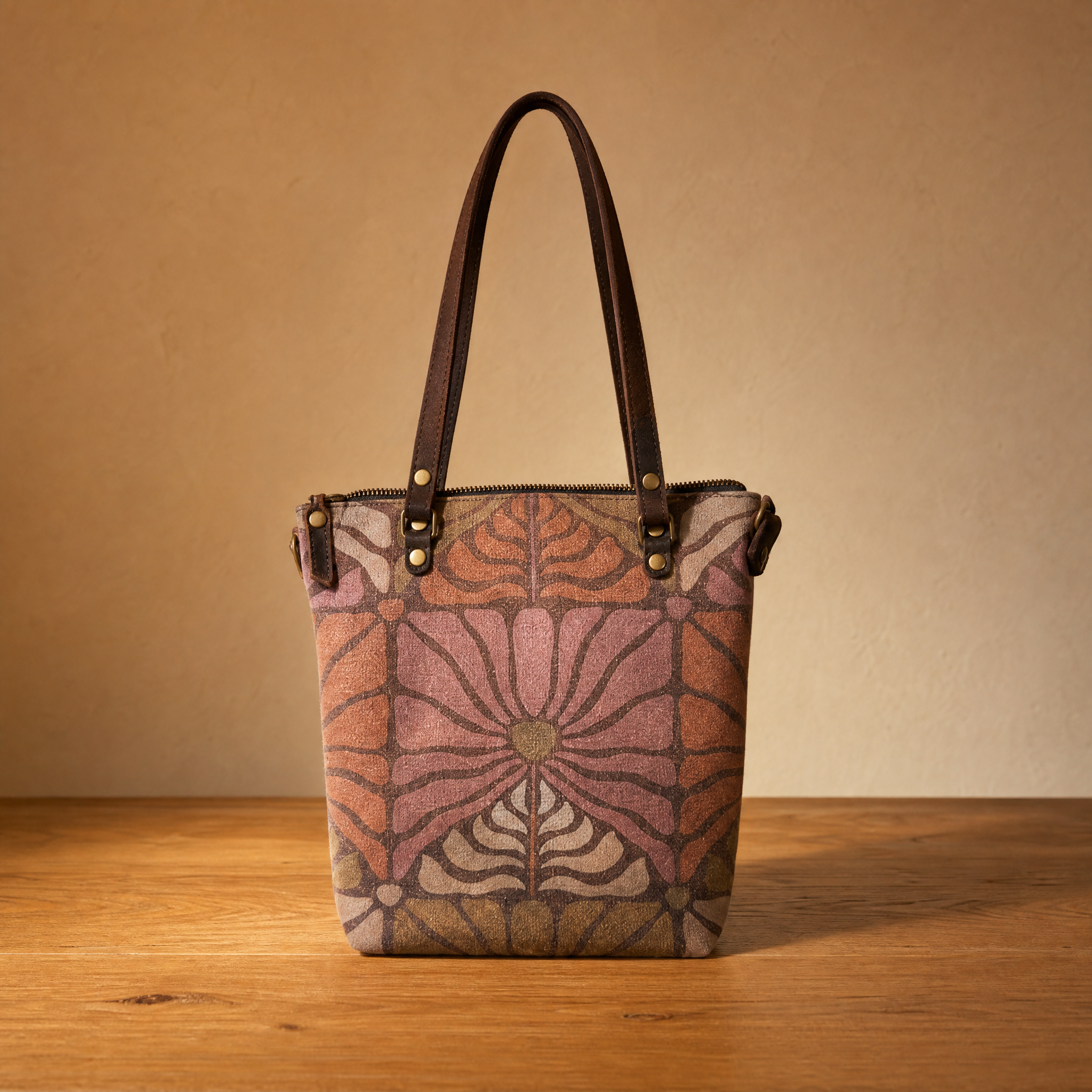 Last Chance Bag Sale | Chelsea Small Printed North South with zipper