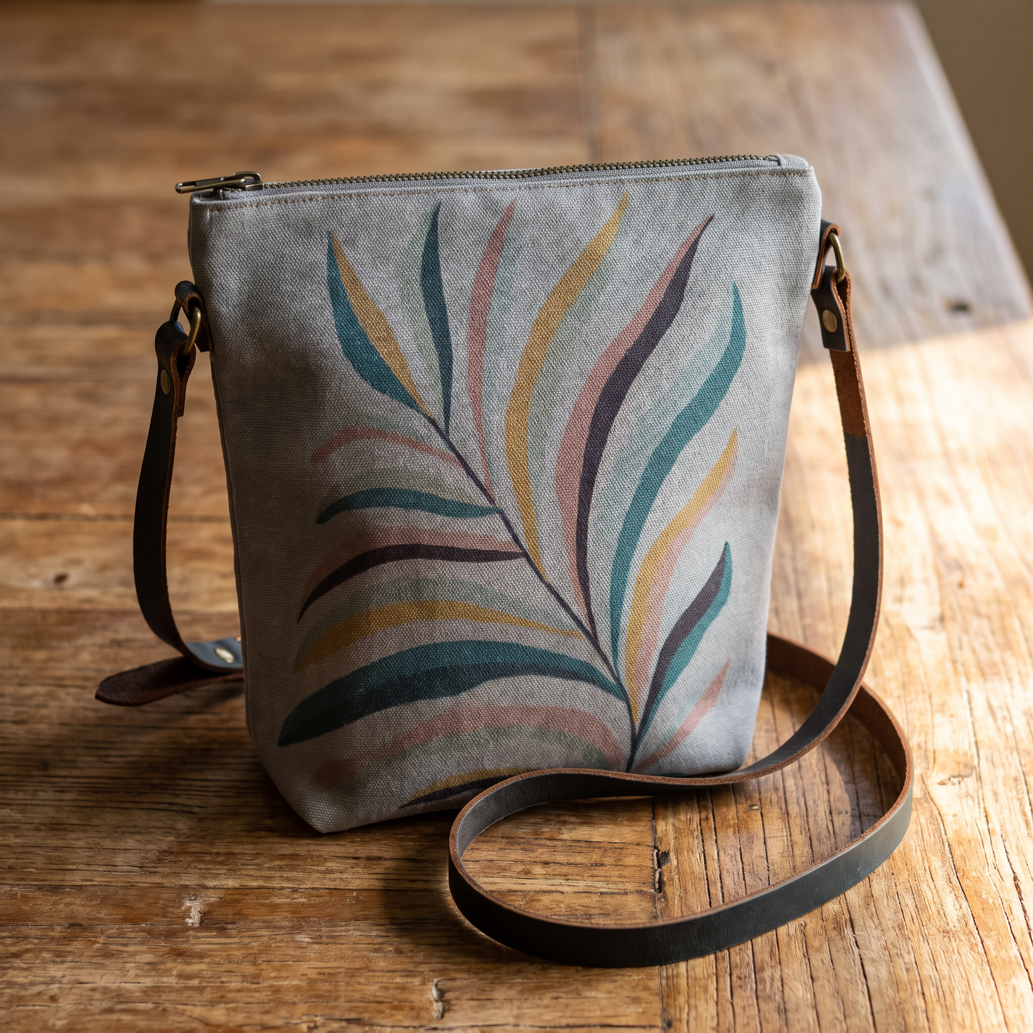 Last Chance Bag Sale | The Small Fern Zipper Tote