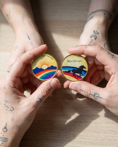 Challenge Coin | Recovery Coin | Glum Lot Press | Born To Run