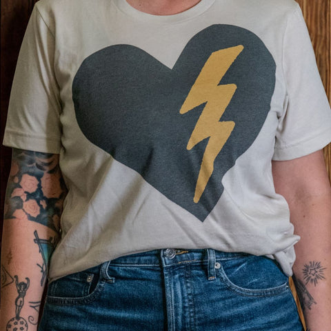 Made in USA | T-shirt Unisex | Heartsparkle | Multiple Colors