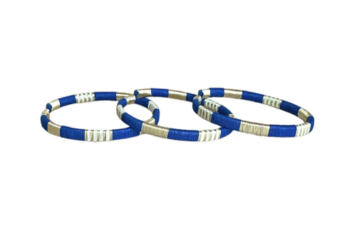 Bracelet | Mayana Designs Co | Handwoven Raffia & Wire
