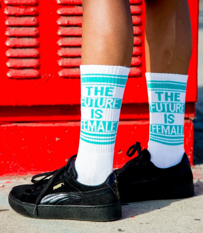 Retro Crew Socks | Gumball Poodle | The Future is Female