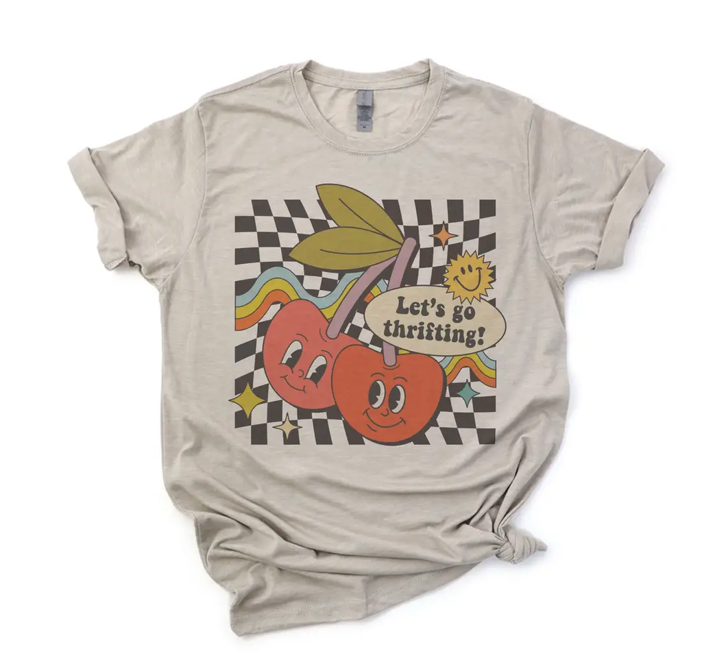 T-Shirt | Sage and Virgo | Retro Let's Go Thrifting! | Pre Order