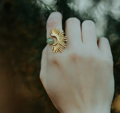 Adjustable Ring | Cameoko | Starburst | Pre Order