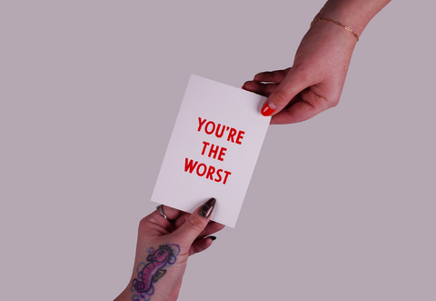 Card & Mini Pennant | Oxford Pennant | You're the Worst  | Pre-Order