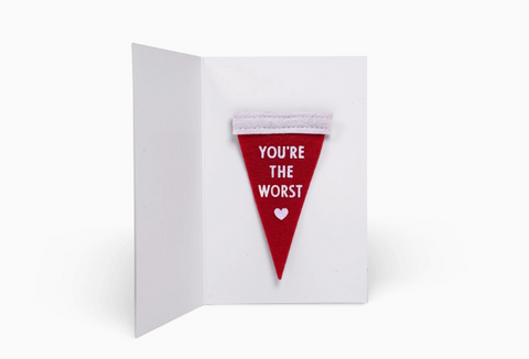 Card & Mini Pennant | Oxford Pennant | You're the Worst  | Pre-Order