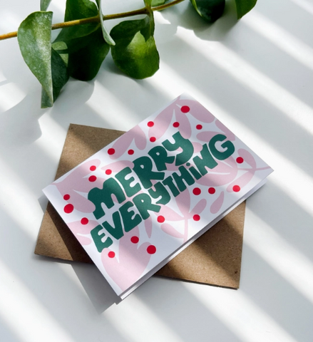 Holiday Cards | Paper Parasol Press | Merry Everything - Mini | pre-order