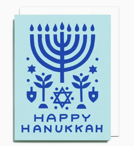 Greeting Card | Worthwhile Paper | Happy Hanukkah Collage