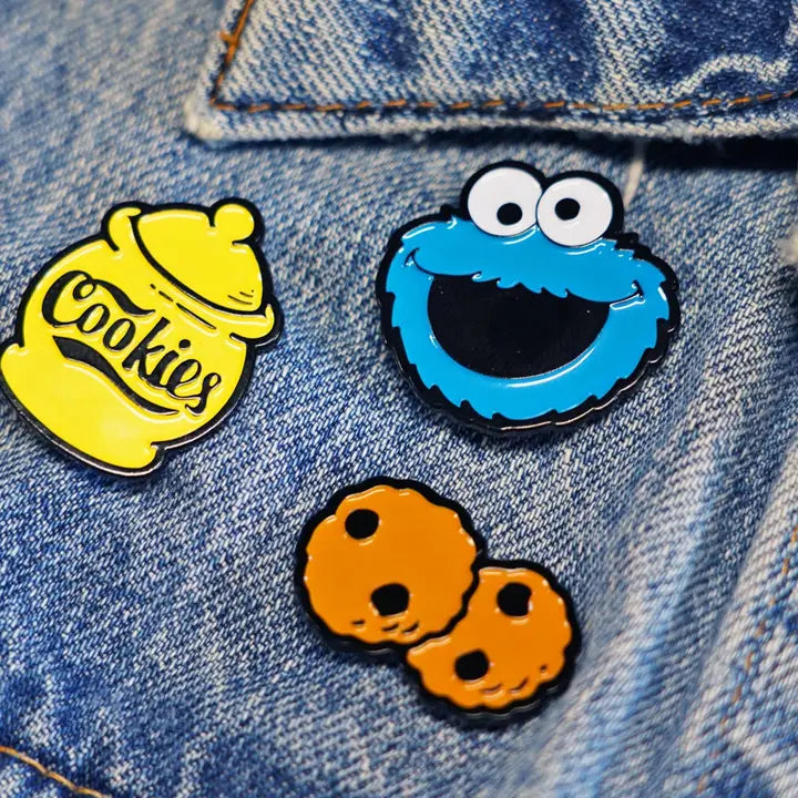 Enamel Pin | Sesame Street x Oxford Pennant | Cookie Monster | Pre-Order