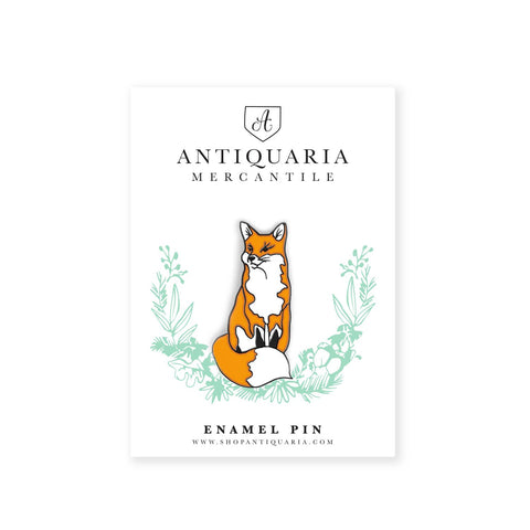 Enamel Pin | Antiquaria | Fox