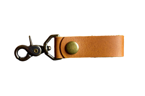 Handmade Leather Key FOB | Keychain