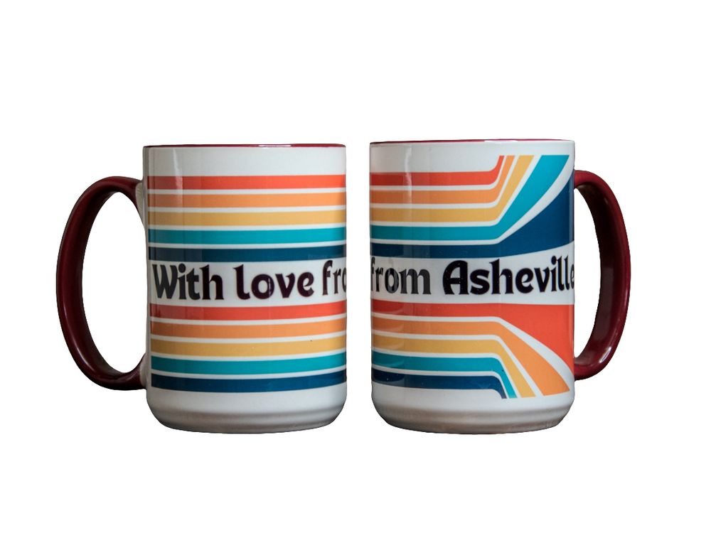 The LARGE Mug | Coffee Cup | Hand printed original artwork mugs