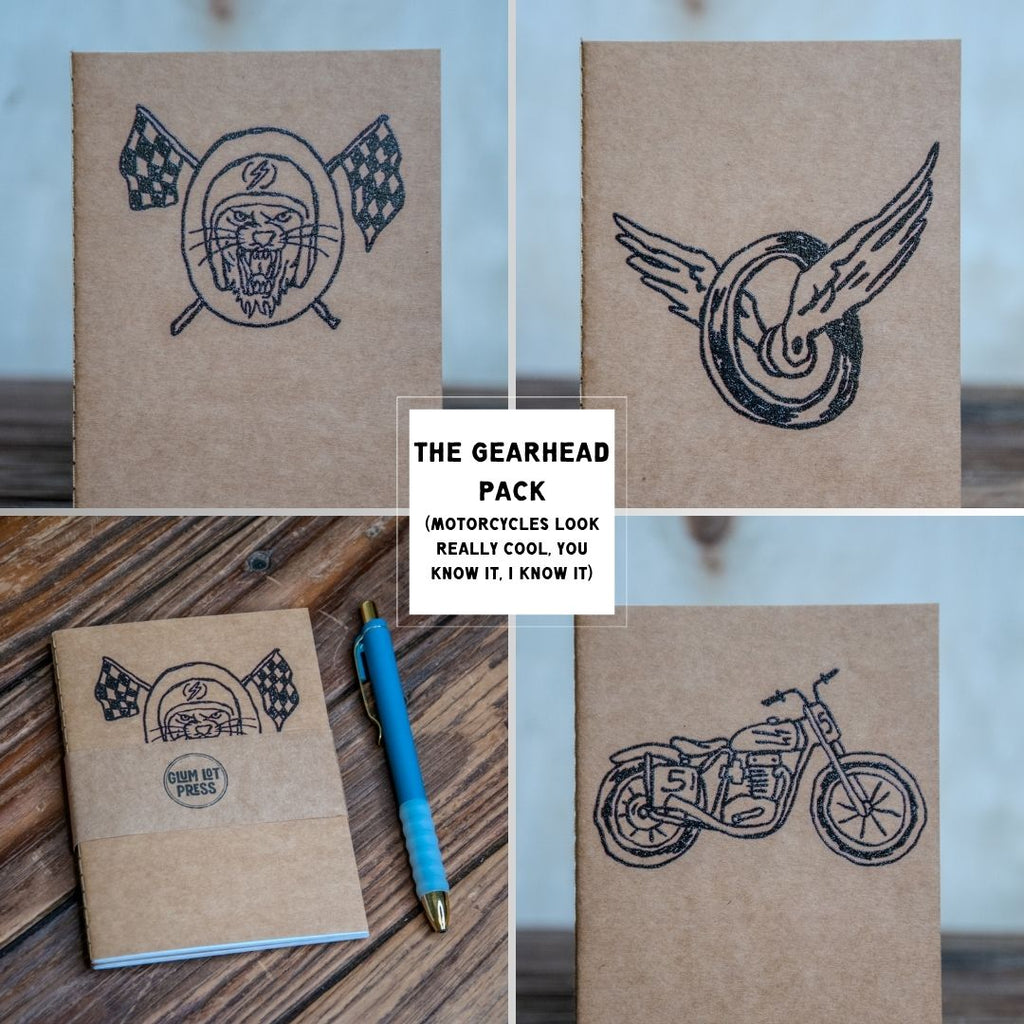 Travel Journal Set | Glum Lot Press | Gearhead Pack