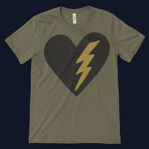 Made in USA | T-shirt Unisex | Heartsparkle | Multiple Colors