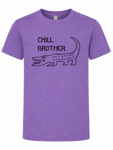 Chill, Brother | Kids Graphic T-Shirt