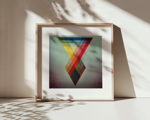 Fine art print | Wall Decor | Giclée | 12 x 12  | Colorfield