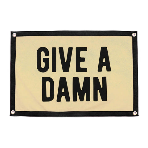 Camp Flag | Oxford Pennant | Give A Damn