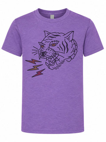 Get 'Em Tiger | Kids Graphic T-Shirt