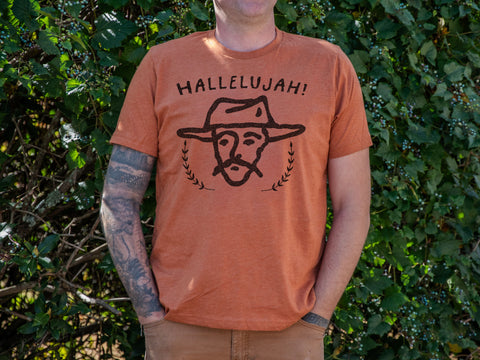 Made in USA | T-shirt Unisex | Hallelujah! | Multiple Colors