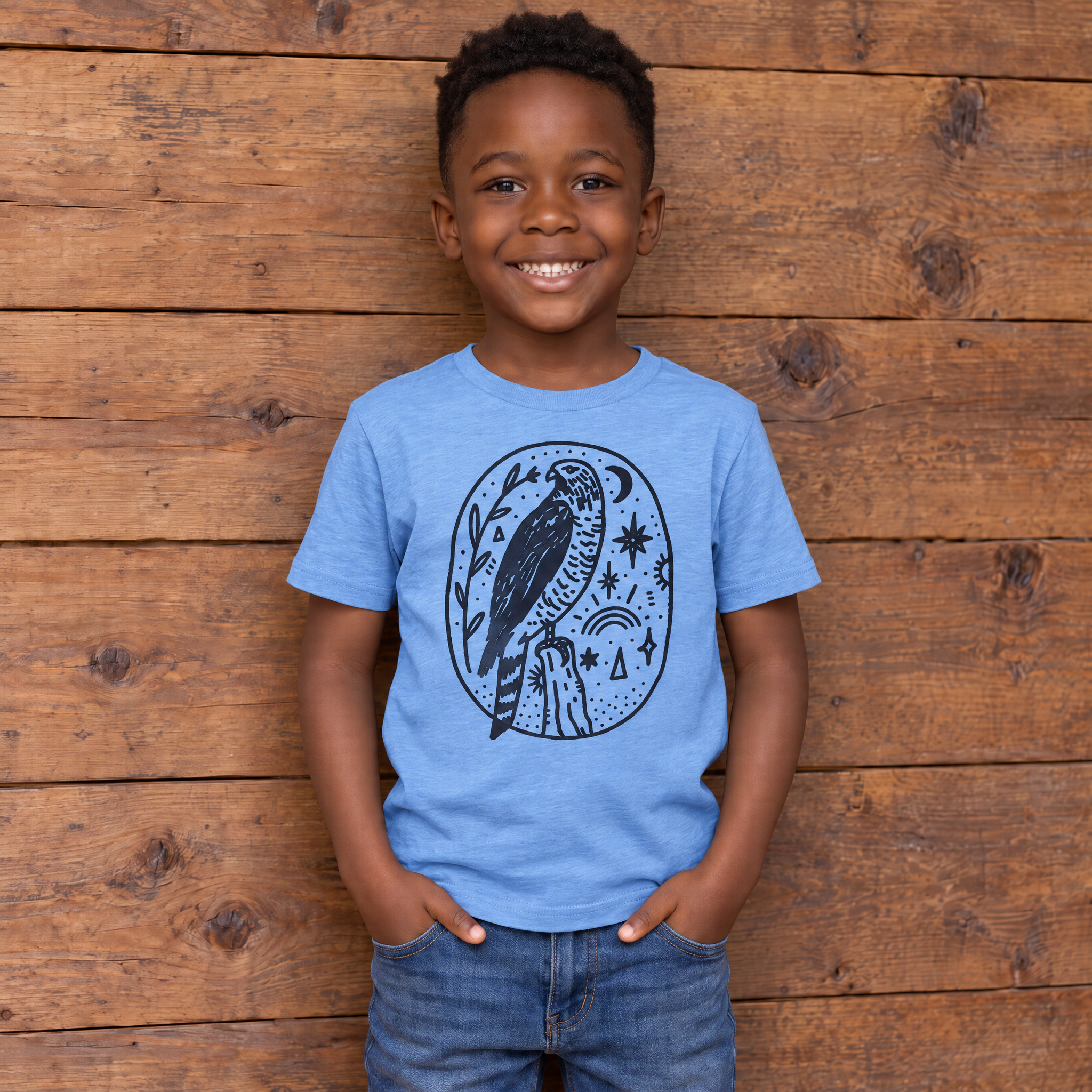 Magic Hawk | Kids Graphic T-Shirt
