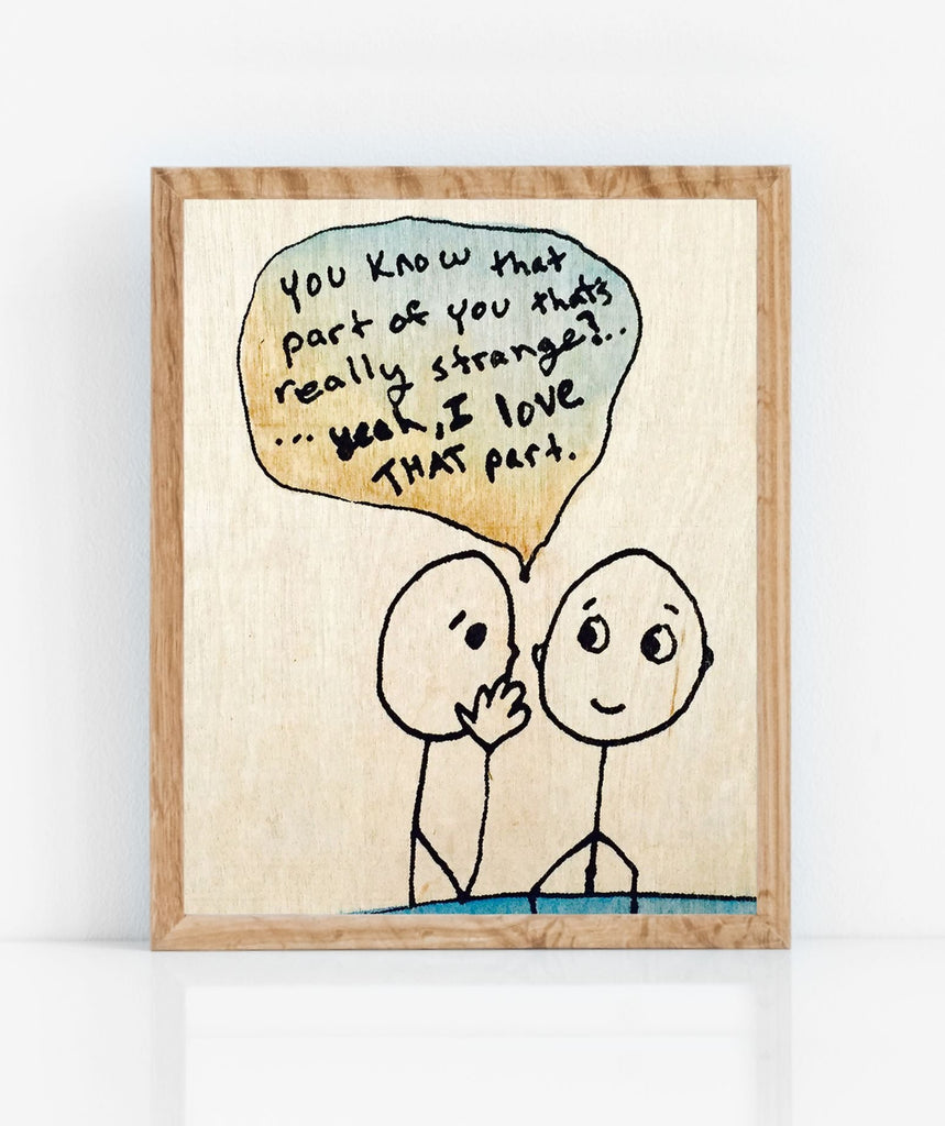 Fine art print | Wall Decor | Giclée | 8 x 10 | I love that part