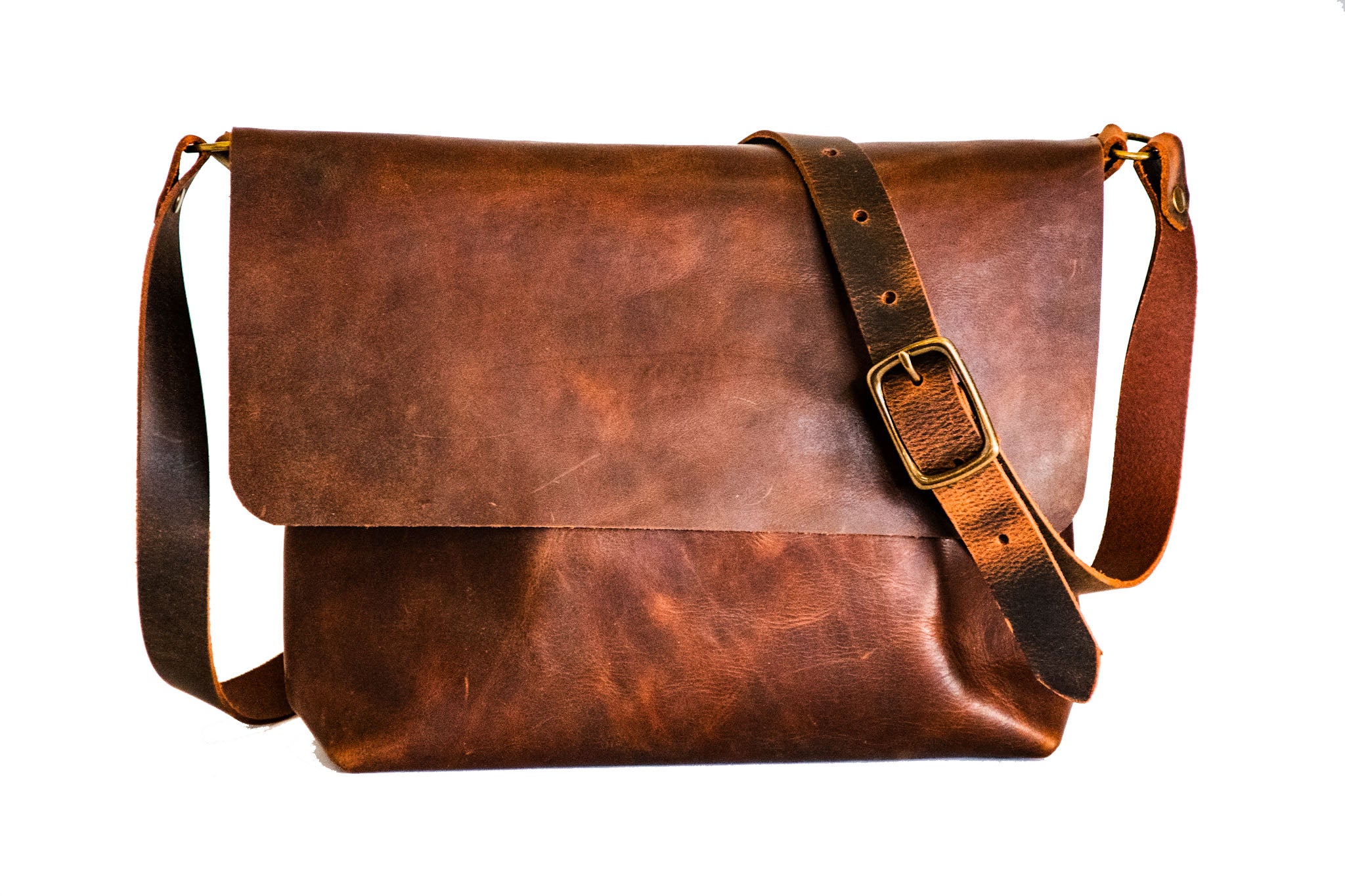 Limited Run Batch  | BRAND NEW ECO-FRIENDLY LEATHER SATCHEL | Medium | BRAND NEW!