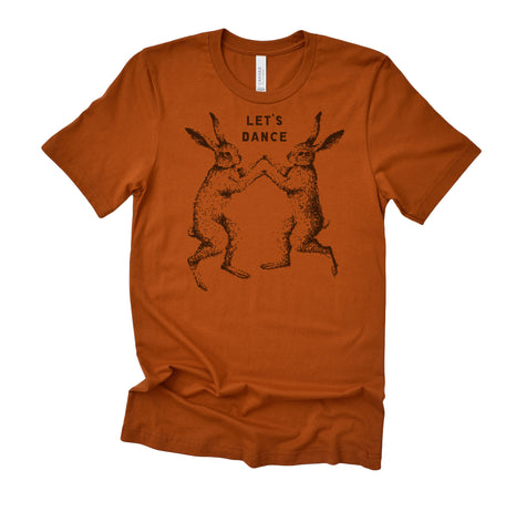 Made in USA | T-shirt Unisex | Let's Dance | Multiple Colors