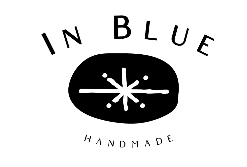 In Blue Handmade Logo