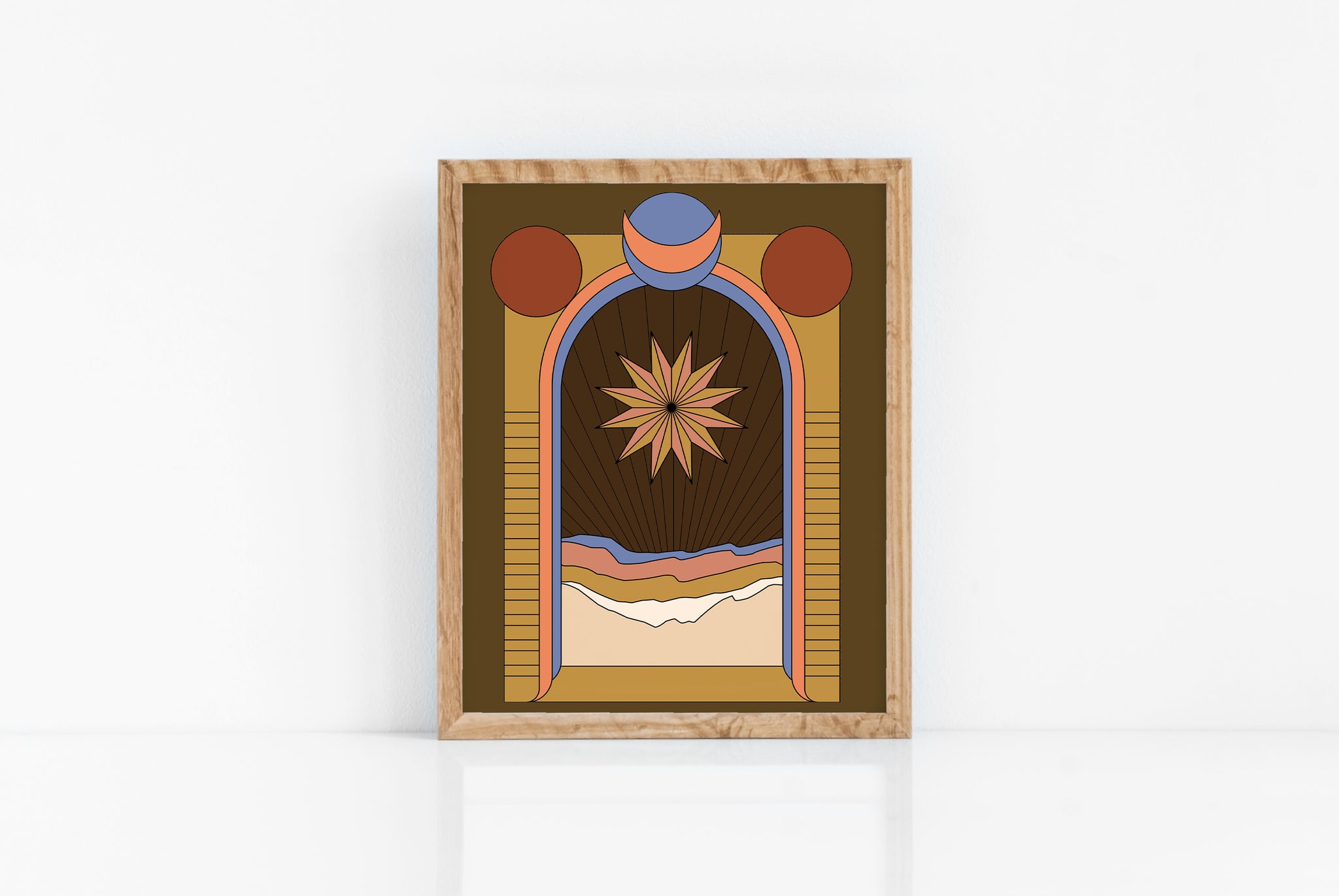 Fine art print | Wall Decor | Giclée | 8 x 10 |  Magic Desert Doorway