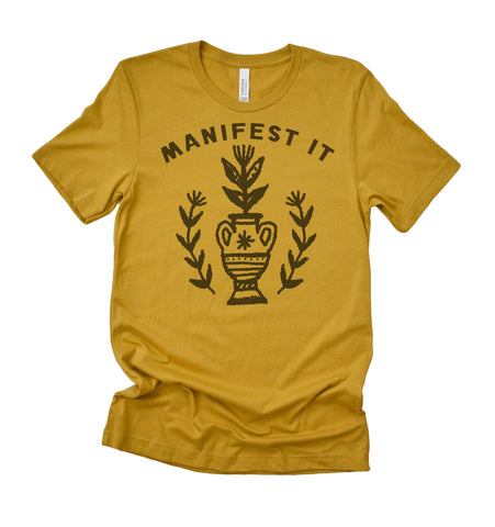 Made in USA | T-shirt Unisex | Manifest Growth | Multiple Colors